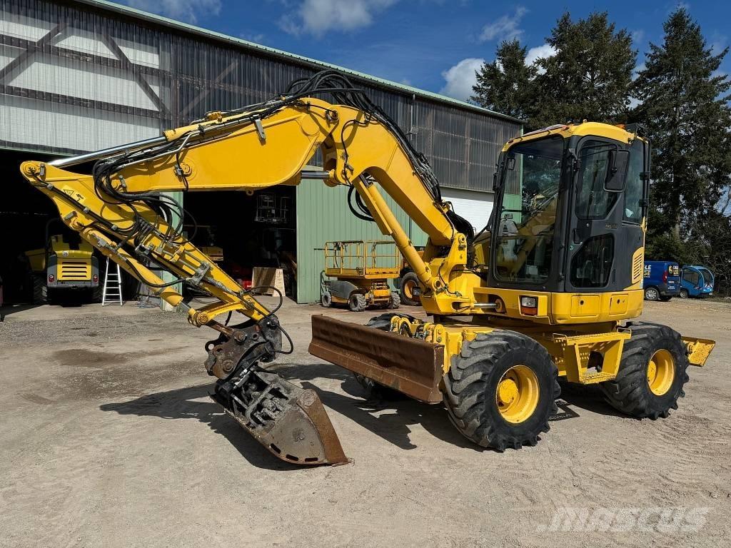 Komatsu PW 98 MR-8 ホイール式油圧ショベル（パワーショベル・ユンボ・バックホー）