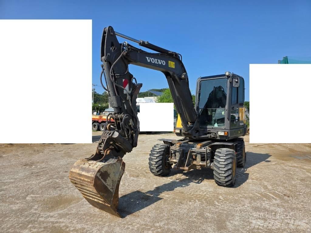 Volvo EW 60 E PRO ホイール式油圧ショベル（パワーショベル・ユンボ・バックホー）