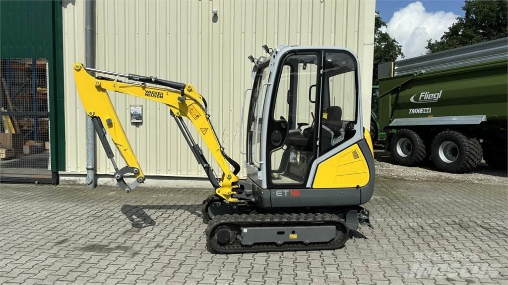 Wacker ET 18 ミニ油圧ショベル 7t以下（ミニユンボ・ミニディガー）