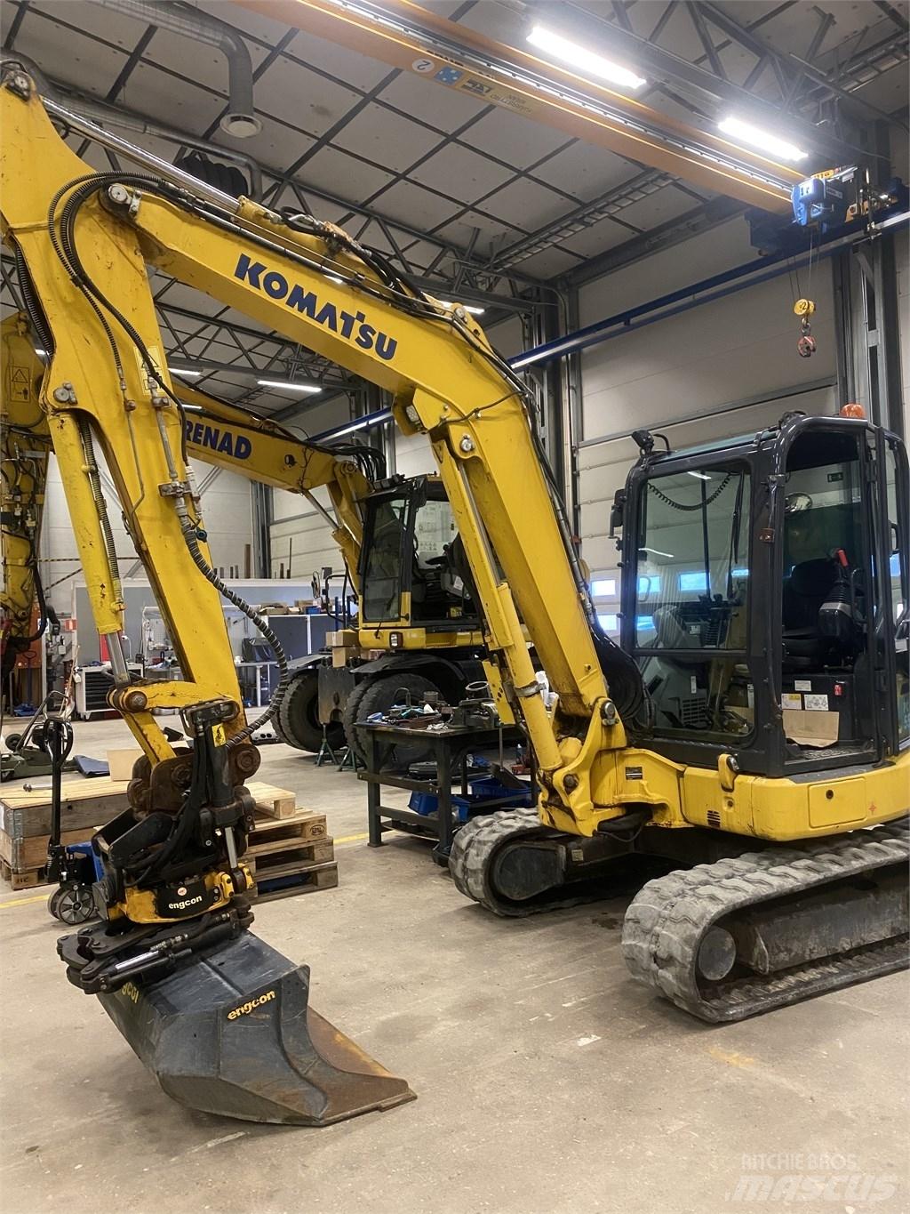 Komatsu PC55MR-5 ミニ油圧ショベル 7t以下（ミニユンボ・ミニディガー）