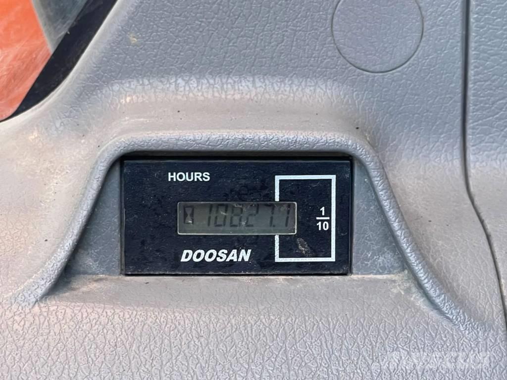 Doosan DX170W-5 ホイール式油圧ショベル（パワーショベル・ユンボ・バックホー）