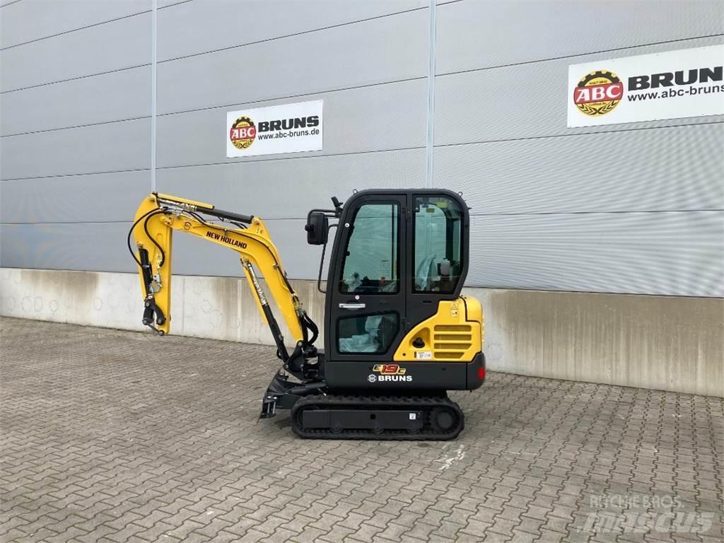 New Holland E 19C ミニ油圧ショベル 7t以下（ミニユンボ・ミニディガー）
