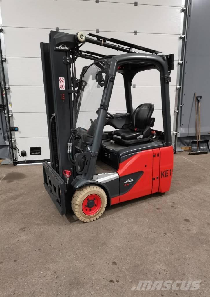 Linde E16C-02 バッテリーフォークリフト