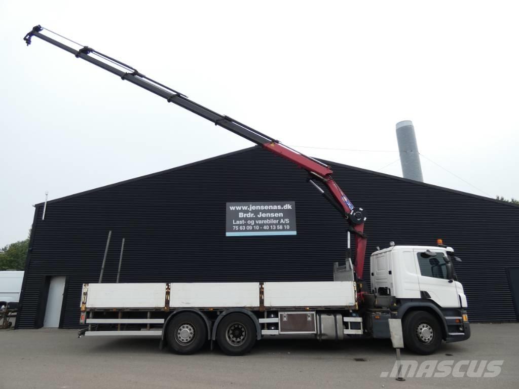 Scania P 360 クレーントラック、ユニック車
