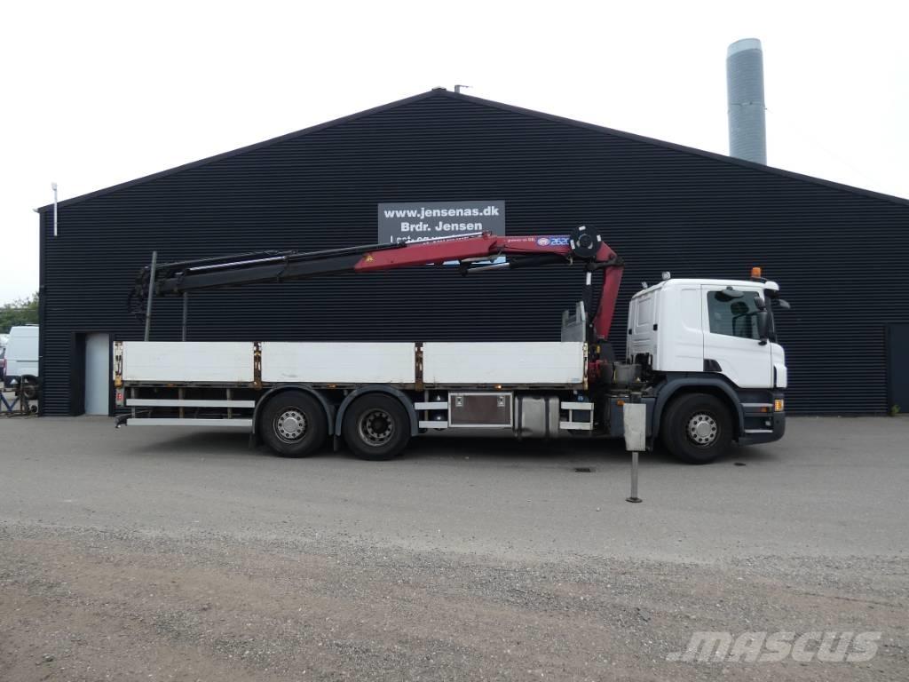 Scania P 360 クレーントラック、ユニック車