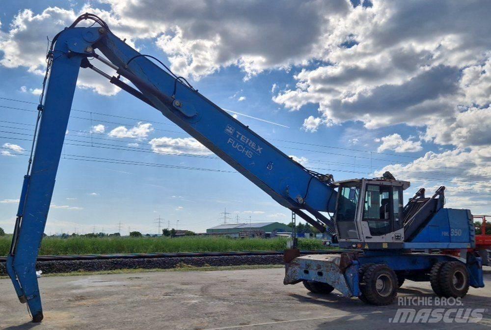 Terex Fuchs MHL 350 廃棄物／工業産廃処理機