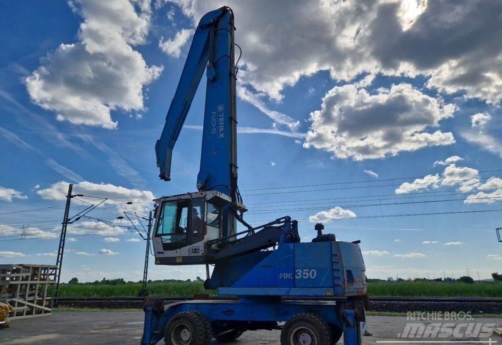 Terex Fuchs MHL 350 廃棄物／工業産廃処理機