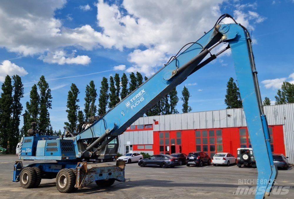 Terex Fuchs MHL 350 廃棄物／工業産廃処理機