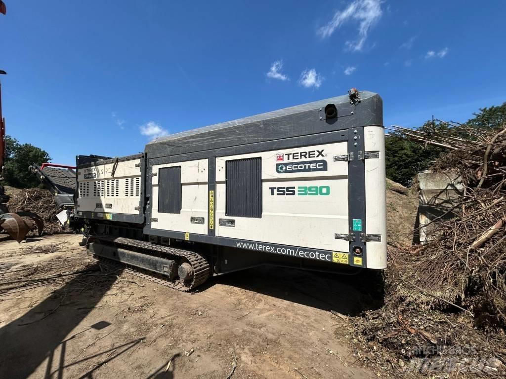 Terex TSS390T 廃棄物シュレッダー