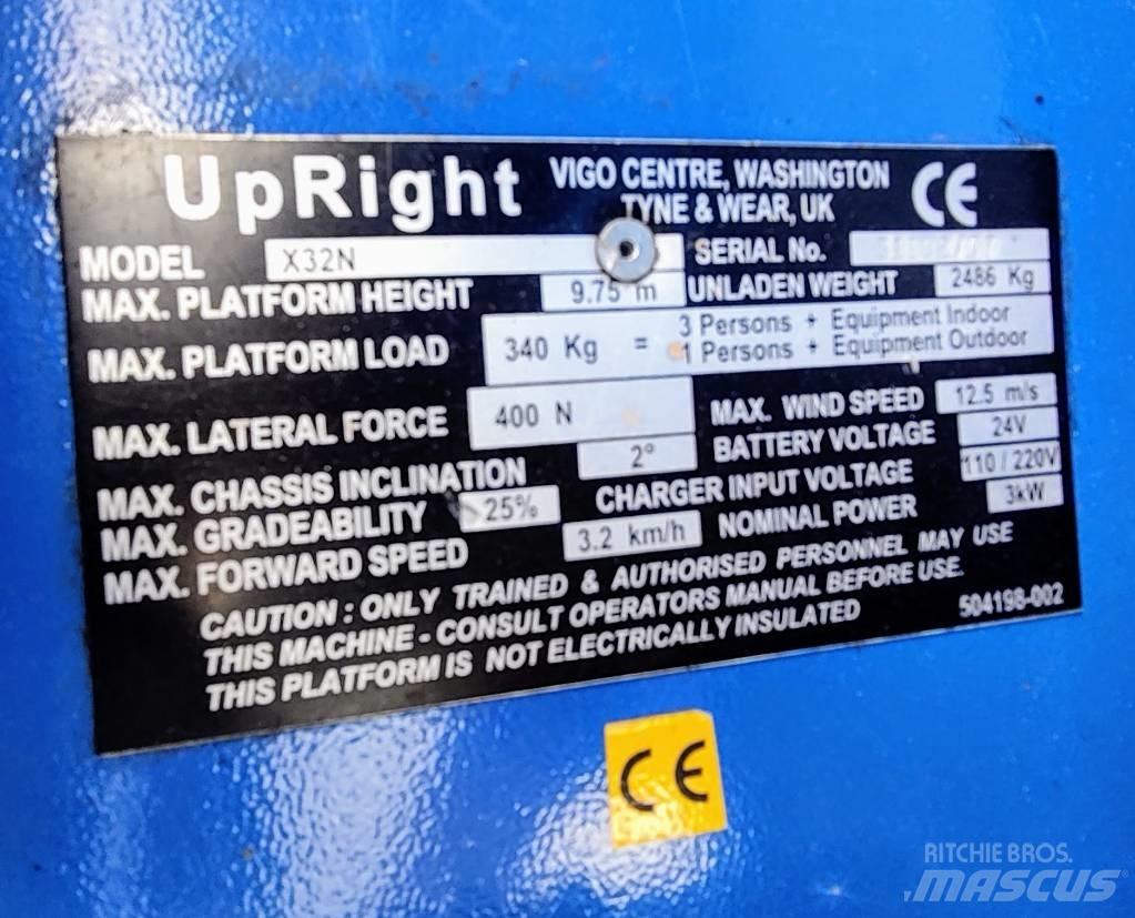 UpRight X32N シザースリフト
