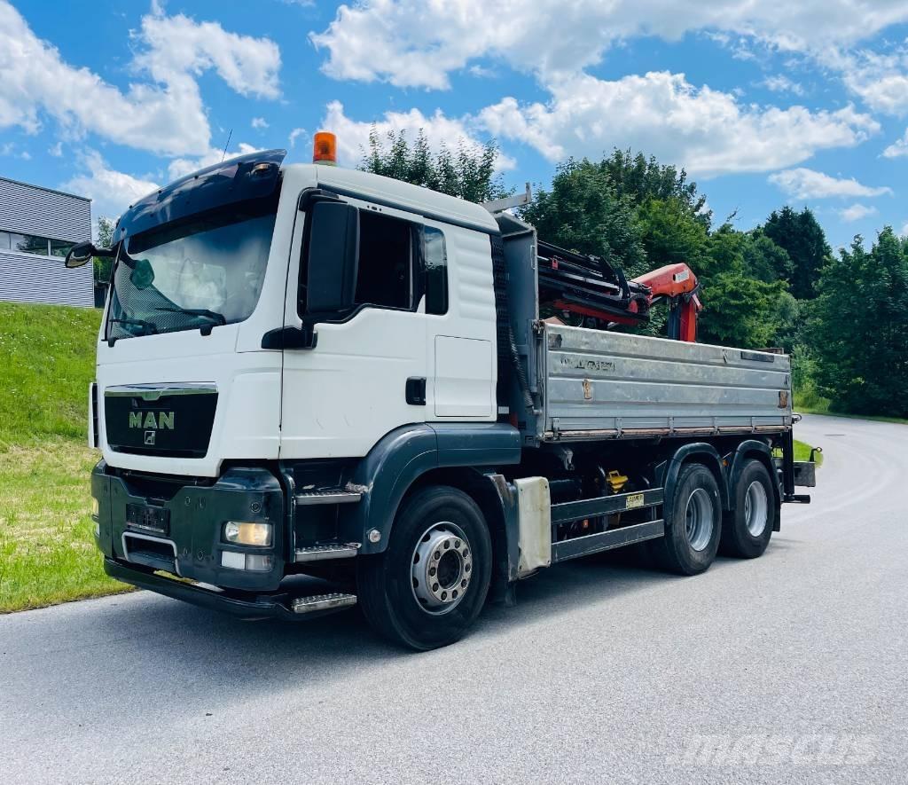 MAN TGS 26.440 クレーントラック、ユニック車