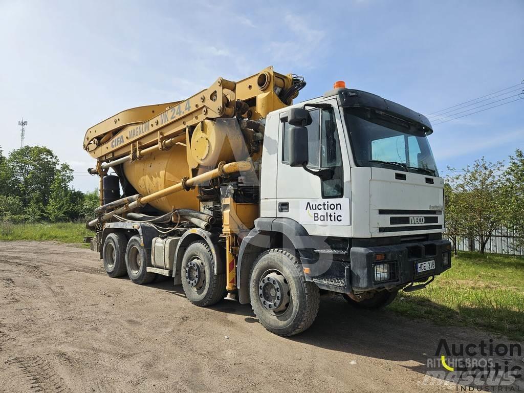 Iveco Magirus コンクリートポンプ車