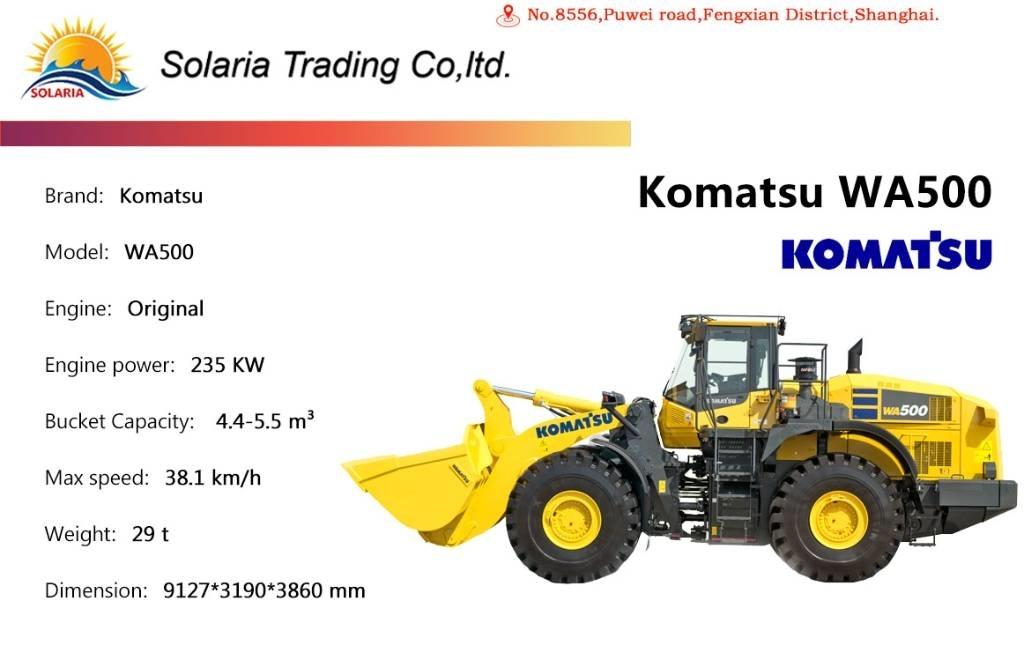 Komatsu WA 500 ホイールローダー・タイヤショベル