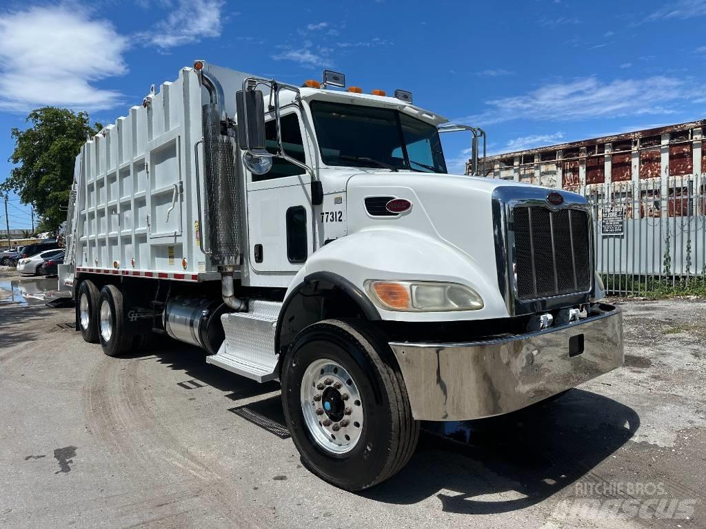 Peterbilt 348 塵芥車、パッカー車