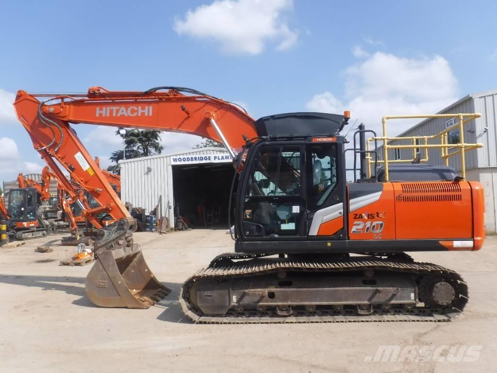 Hitachi ZX 210 LC-7 大型油圧ショベル12t以上（パワーショベル・ユンボ）