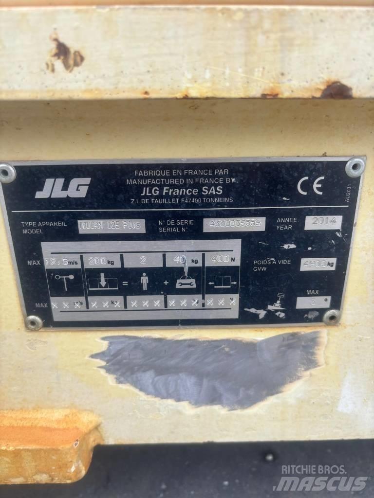 JLG Toucan 12 E Plus ブームリフト　屈伸型