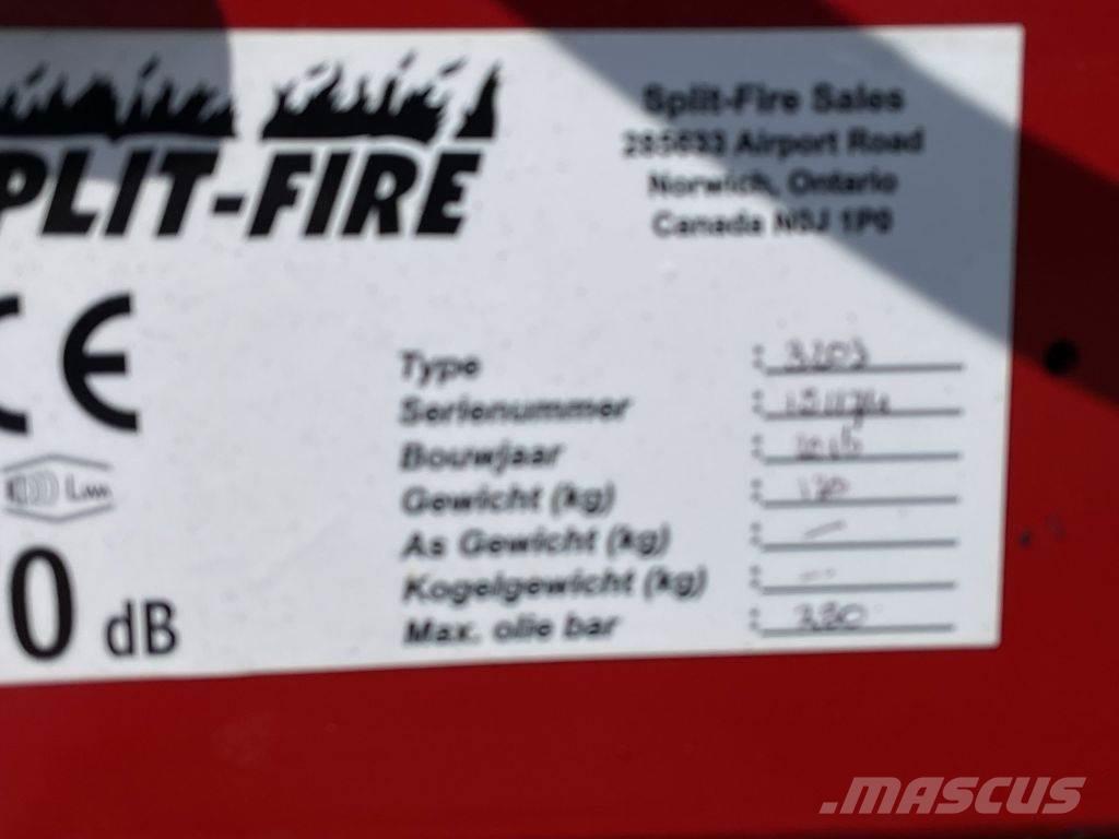 Split-Fire 3203 ウッドスプリッターとカッター