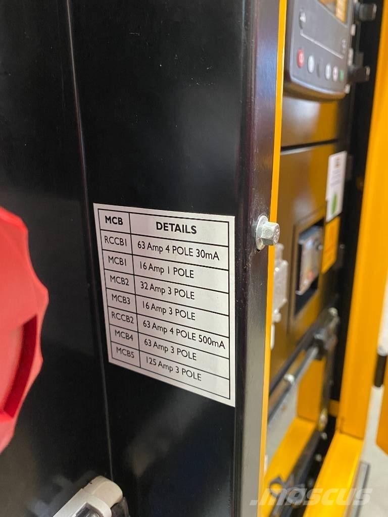 JCB G100RS ディーゼル発電機