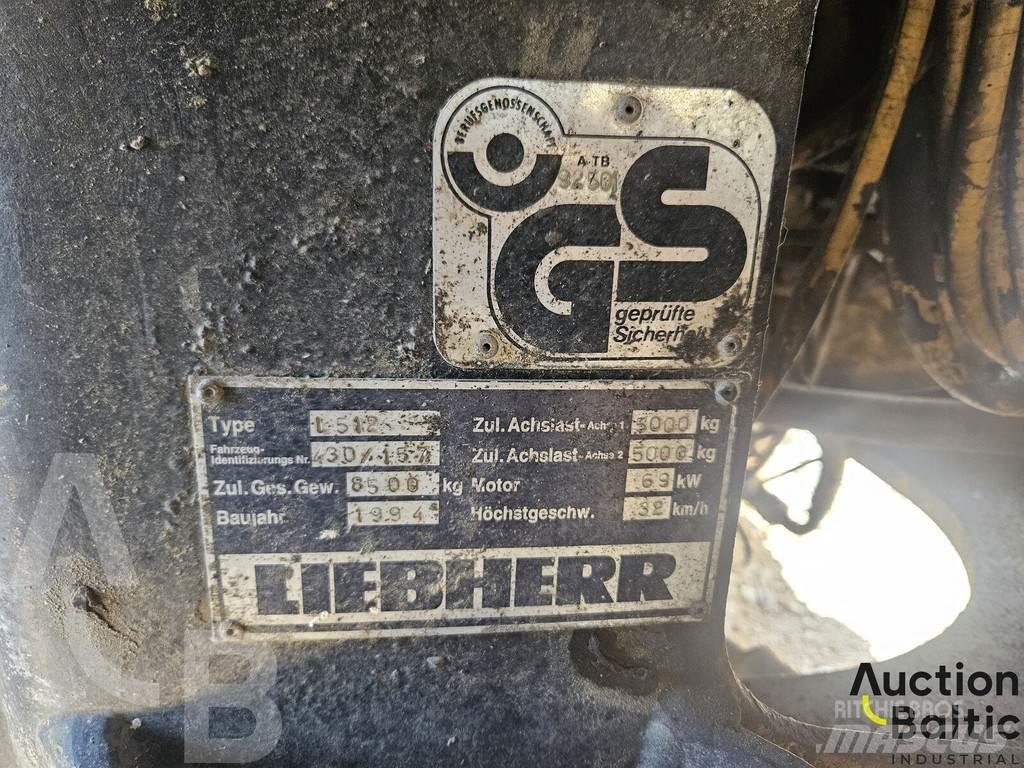 Liebherr L 512 ホイールローダー・タイヤショベル