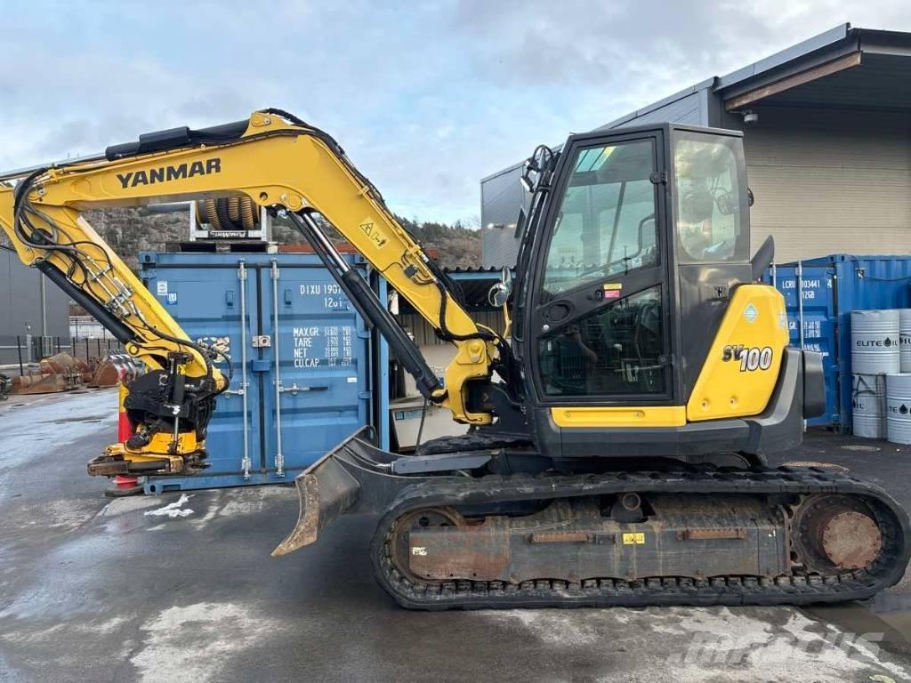 Yanmar SV 100-2A 中型油圧ショベル 7ｔ-12ｔ（ユンボ・パワーショベル・バックホー）