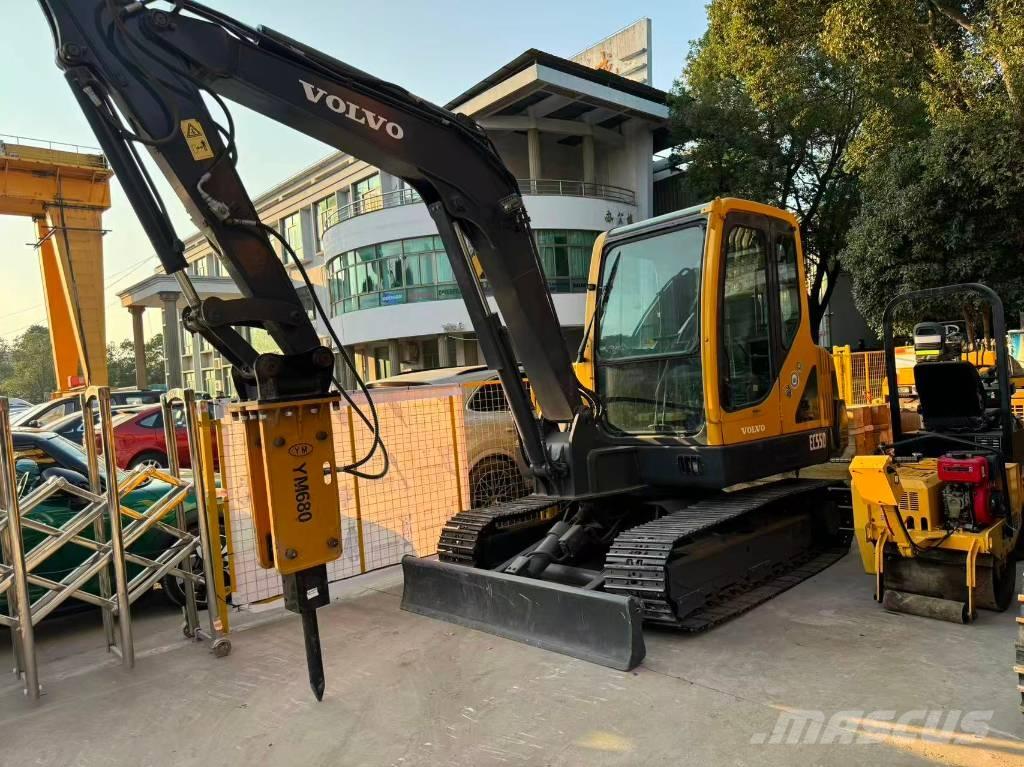 Volvo EC55D ミニ油圧ショベル 7t以下（ミニユンボ・ミニディガー）