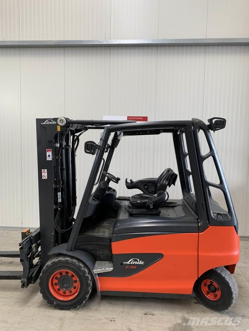 Linde E35/600H バッテリーフォークリフト