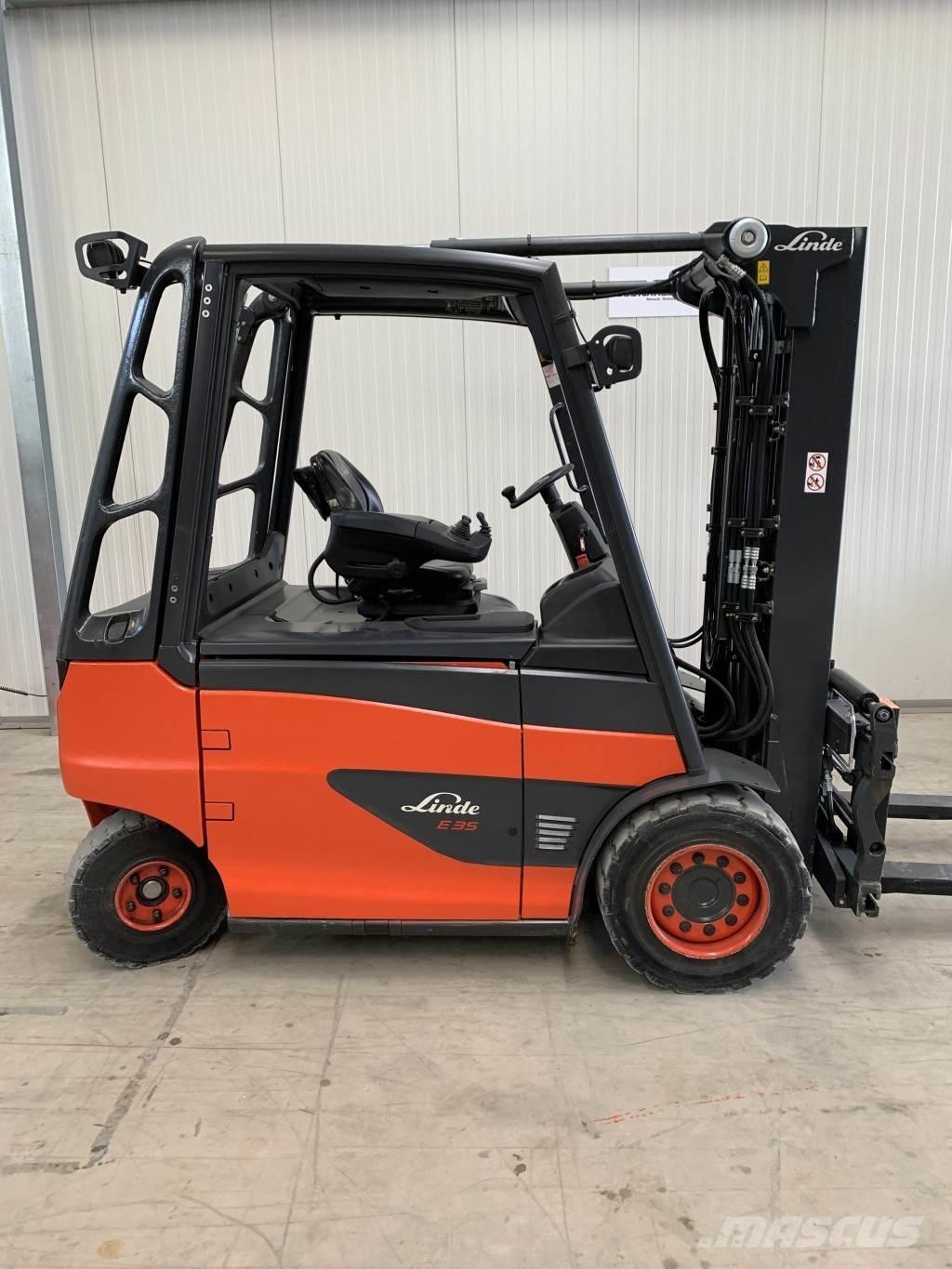 Linde E35/600H バッテリーフォークリフト