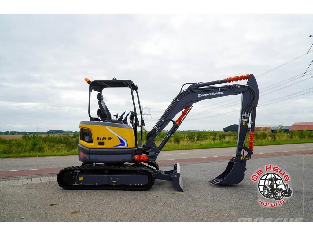 Eurotrac HE36SR 特殊油圧ショベル