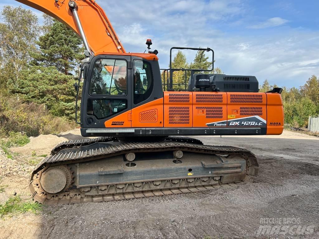 Doosan DX 420 LC-7 大型油圧ショベル12t以上（パワーショベル・ユンボ）