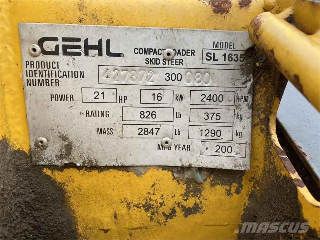 Gehl SL1650 ミニローダー