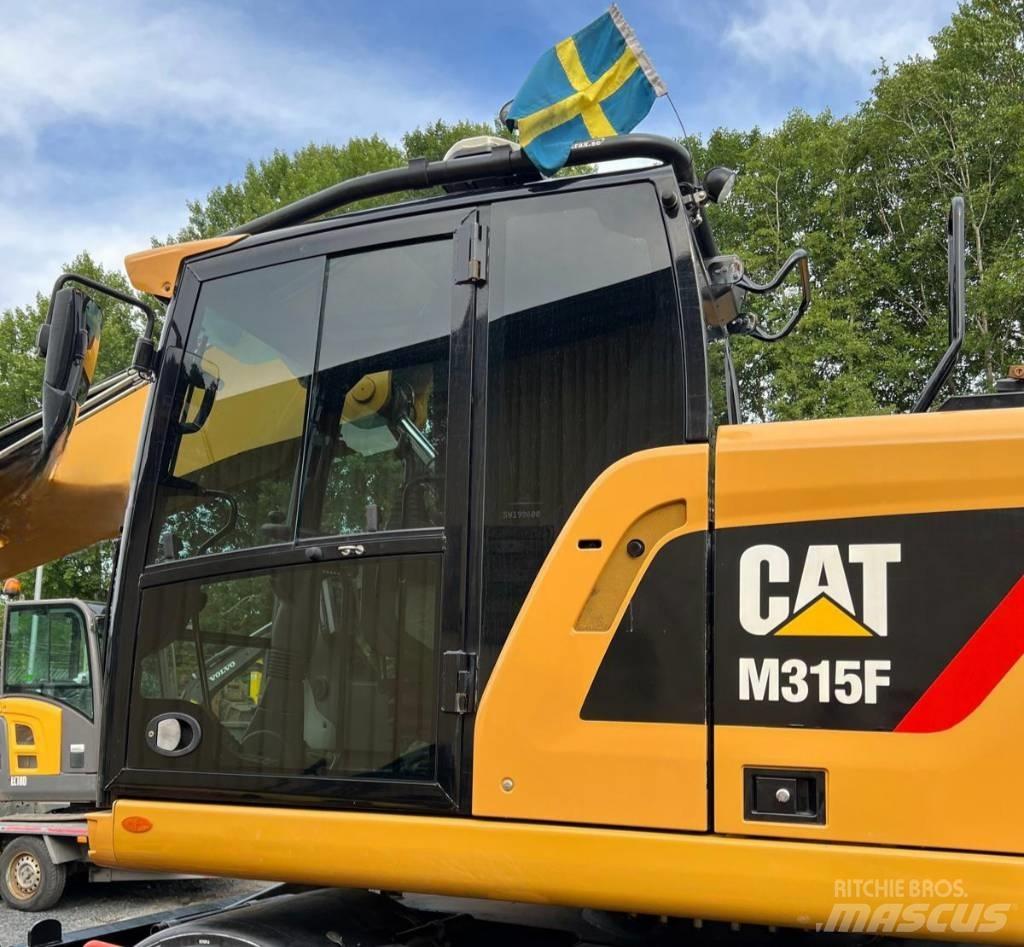 CAT 315 F ホイール式油圧ショベル（パワーショベル・ユンボ・バックホー）