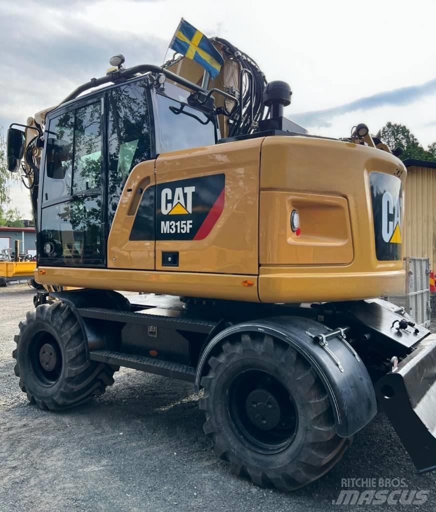 CAT 315 F ホイール式油圧ショベル（パワーショベル・ユンボ・バックホー）