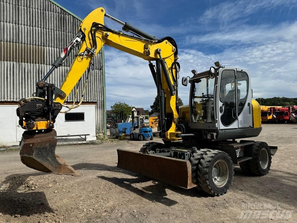 Wacker Neuson EW 100 ホイール式油圧ショベル（パワーショベル・ユンボ・バックホー）