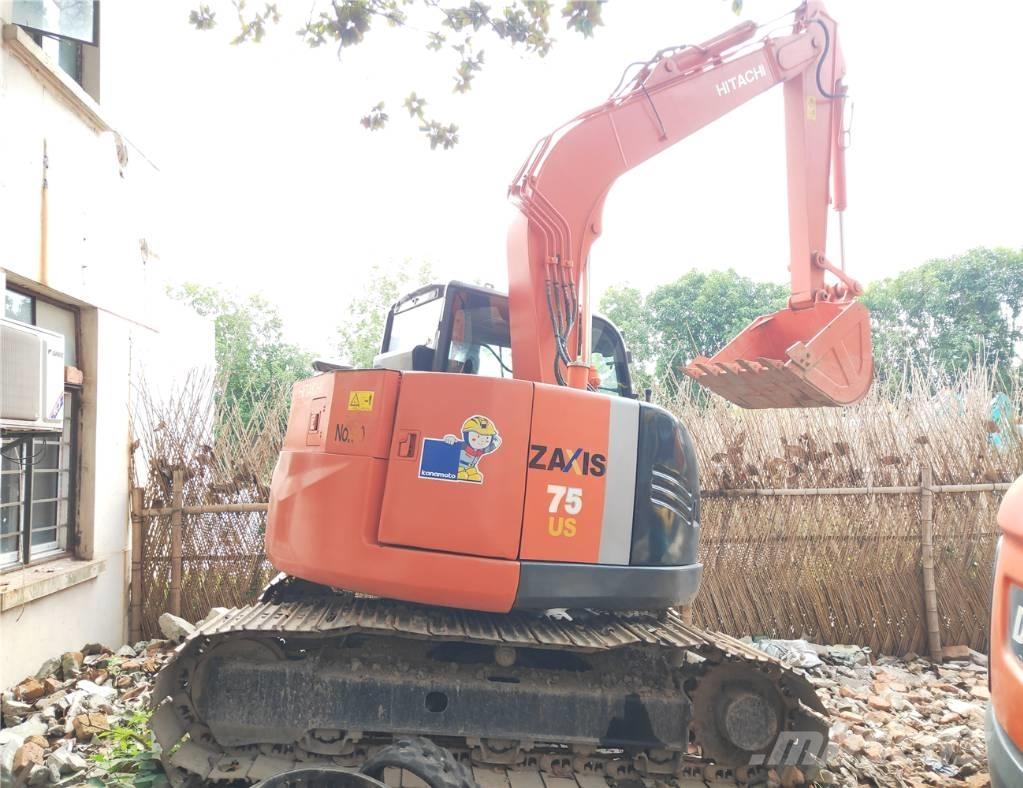 Hitachi ZX75US-3 中型油圧ショベル 7ｔ-12ｔ（ユンボ・パワーショベル・バックホー）