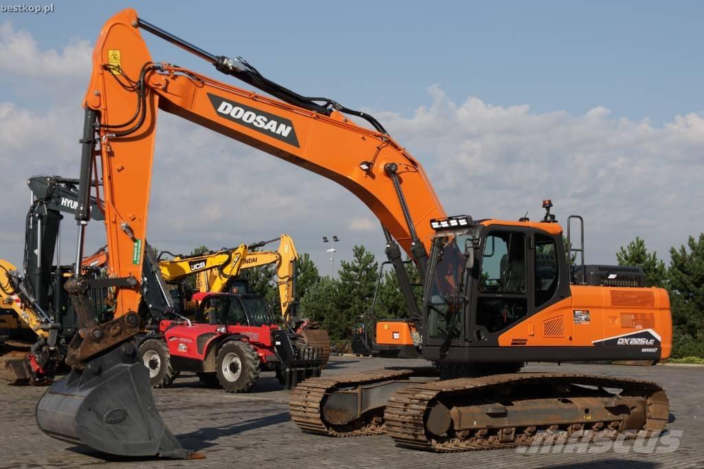 Doosan DX 225 LC-7 大型油圧ショベル12t以上（パワーショベル・ユンボ）