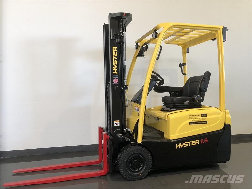 Hyster J1.6XNT (MWB) バッテリーフォークリフト