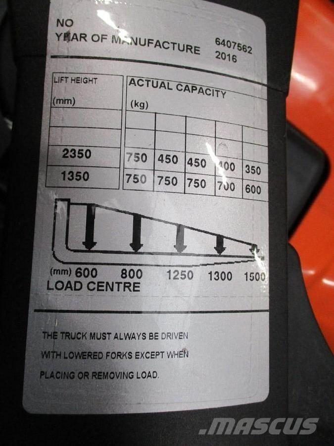 BT SPE120 XR ローリフトとプラットフォーム