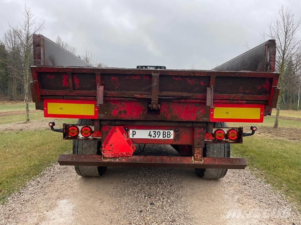 Baastrup 18T ダンプトレーラー