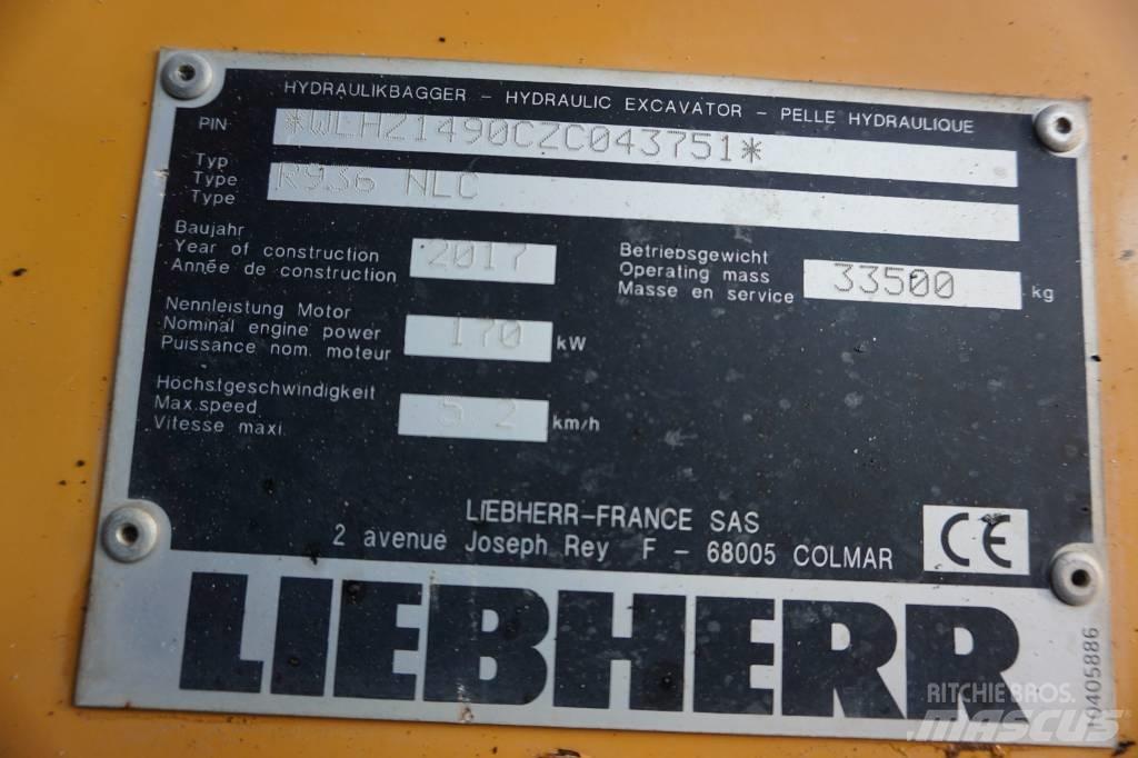 Liebherr R 936 N LC 大型油圧ショベル12t以上（パワーショベル・ユンボ）