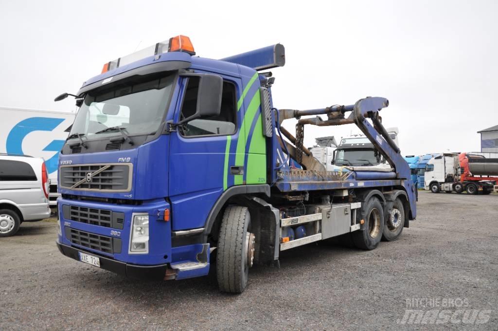 Volvo FM-380 6*2 スキップローダートラック