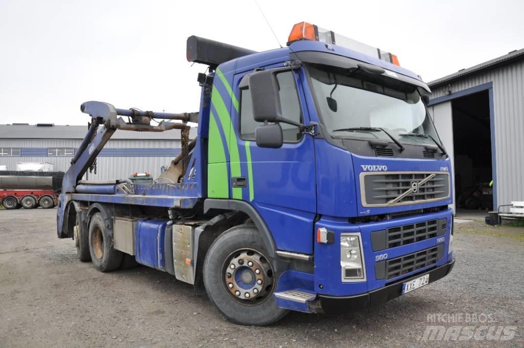 Volvo FM-380 6*2 スキップローダートラック