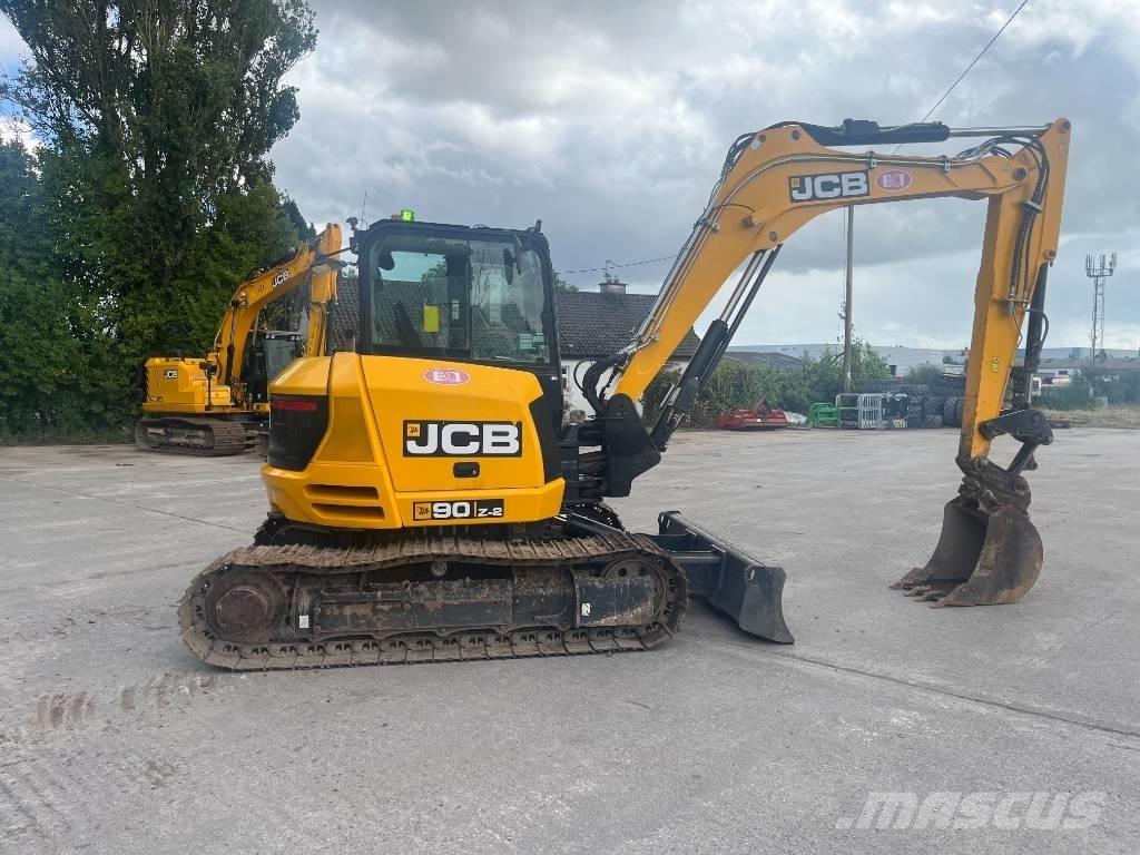 JCB 90z 中型油圧ショベル 7ｔ-12ｔ（ユンボ・パワーショベル・バックホー）