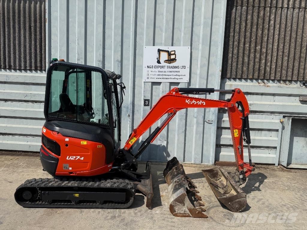 Kubota U 27 ミニ油圧ショベル 7t以下（ミニユンボ・ミニディガー）