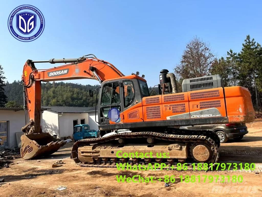 Doosan DX 420 LC 大型油圧ショベル12t以上（パワーショベル・ユンボ）