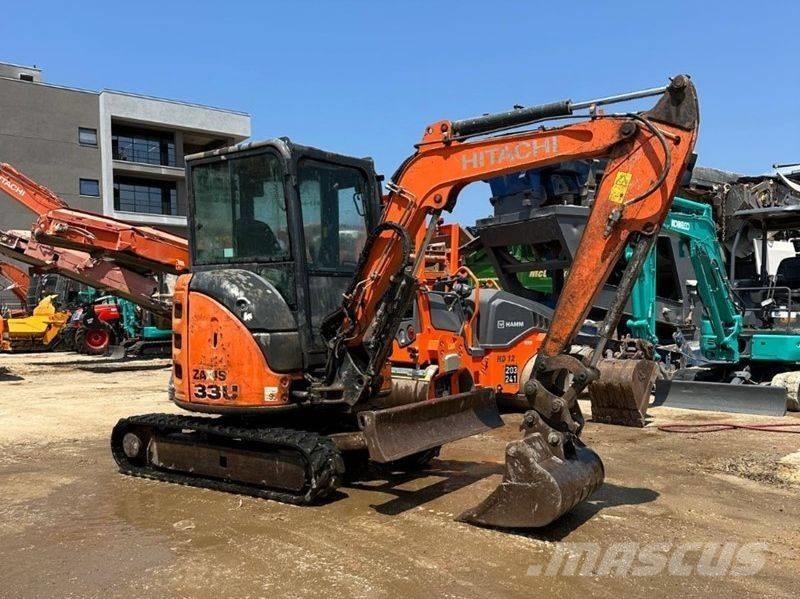 Hitachi ZX 33 U-5 ミニ油圧ショベル 7t以下（ミニユンボ・ミニディガー）