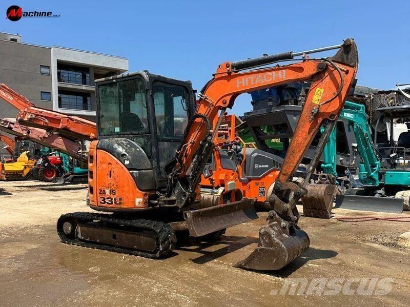 Hitachi ZX 33 U-5 ミニ油圧ショベル 7t以下（ミニユンボ・ミニディガー）
