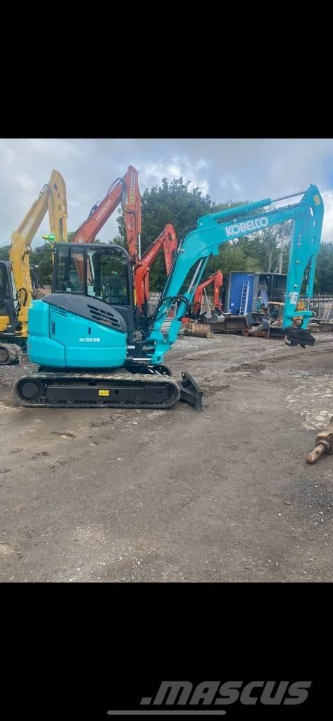  2022 Kobelco SK55 ミニ油圧ショベル 7t以下（ミニユンボ・ミニディガー）