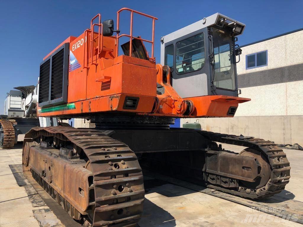 Hitachi EX 1200-5 D 大型油圧ショベル12t以上（パワーショベル・ユンボ）