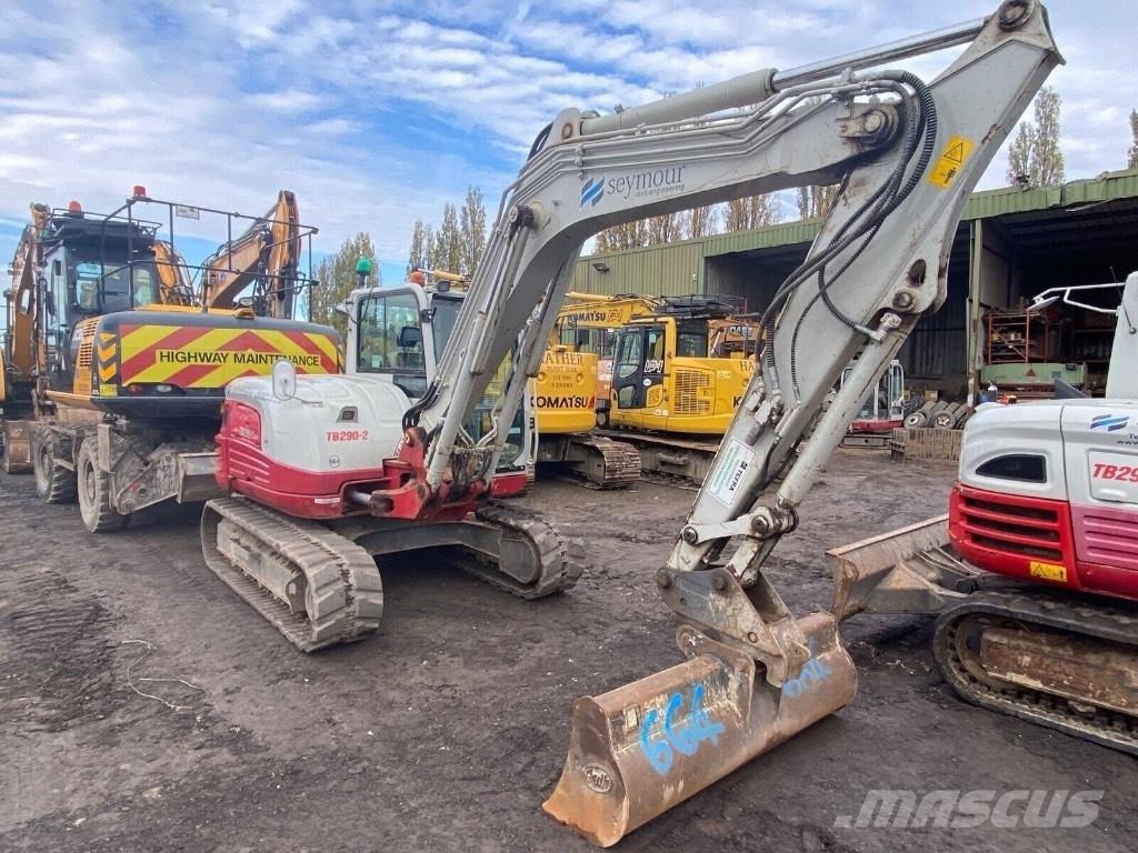 Takeuchi TB 290 中型油圧ショベル 7ｔ-12ｔ（ユンボ・パワーショベル・バックホー）