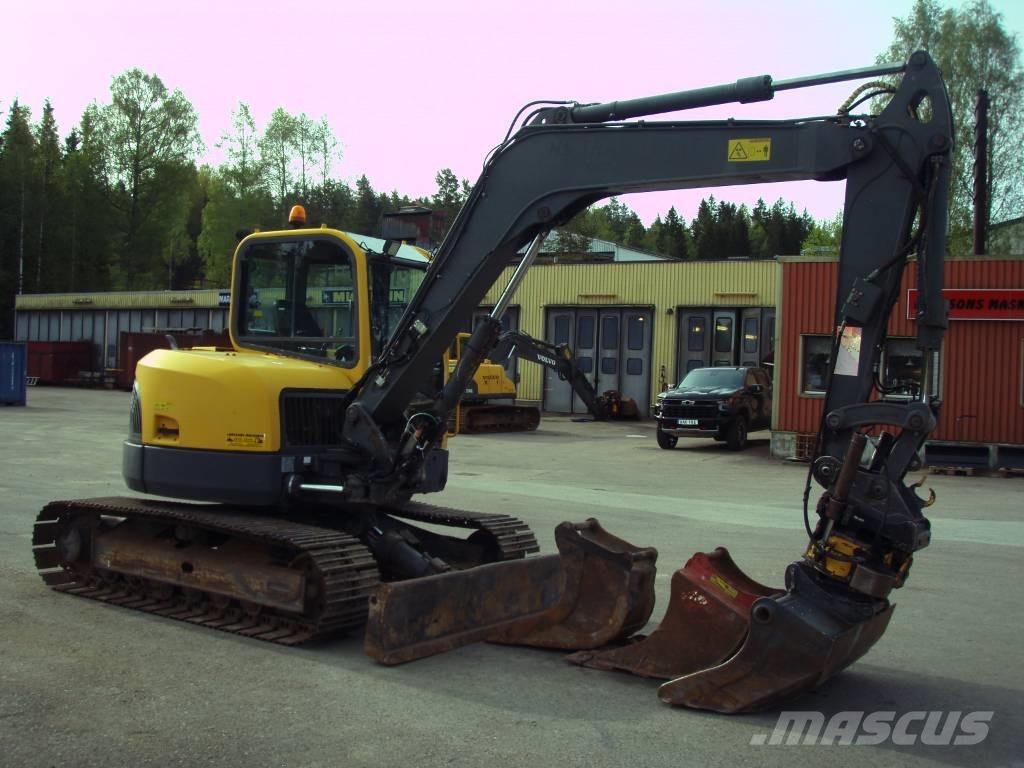 Volvo ECR 88 中型油圧ショベル 7ｔ-12ｔ（ユンボ・パワーショベル・バックホー）